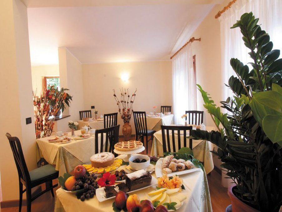 Hotel Tirreno بارغيليا المطعم الصورة